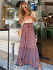 Women's Floral Print Maxi Skirt